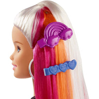 Thumbnail for barbie rainbow sparkle hair doll