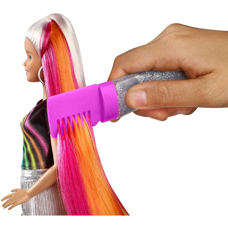 barbie rainbow sparkle hair doll