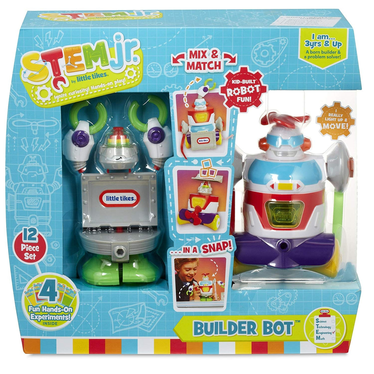 little tikes stem jr builder bot