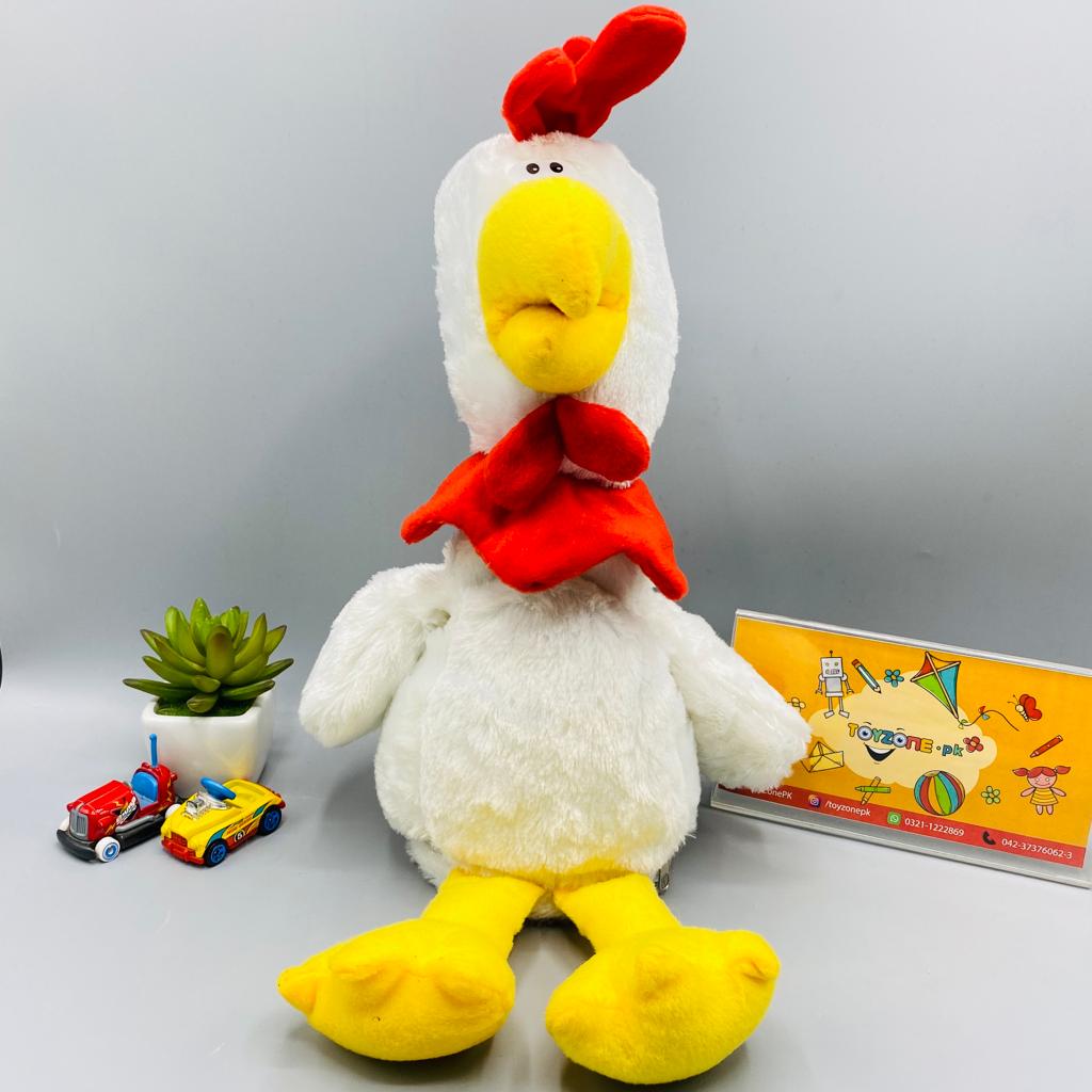 battery operated soft chicken toy