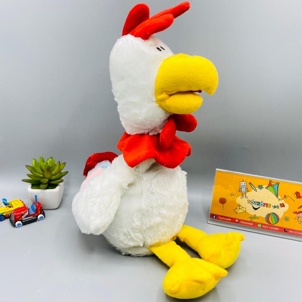 battery operated soft chicken toy