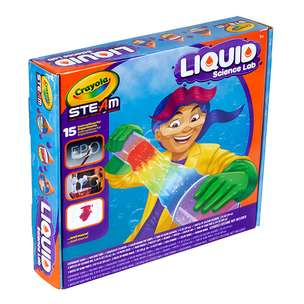 crayola liquid science kit water experiments educational toy gift for kids