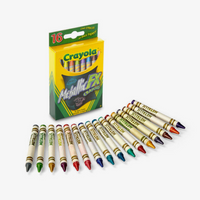 Thumbnail for crayola metallic fx crayons 16 count