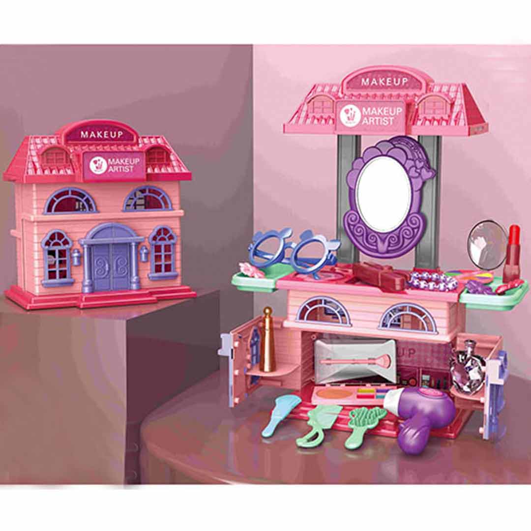DIY 2 In 1 Play House And Villa Makeup