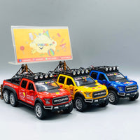 Thumbnail for Die-cast Ford Beast Raptor F150 with Bike