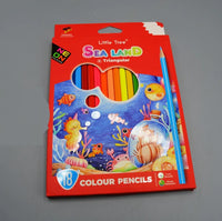 Thumbnail for drawing colored pencil packaging 18 piece