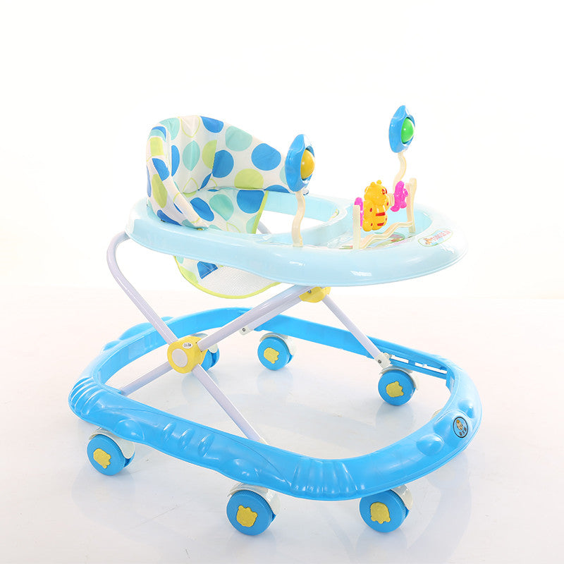 Baby Walker in Sky Blue Color With Rattles