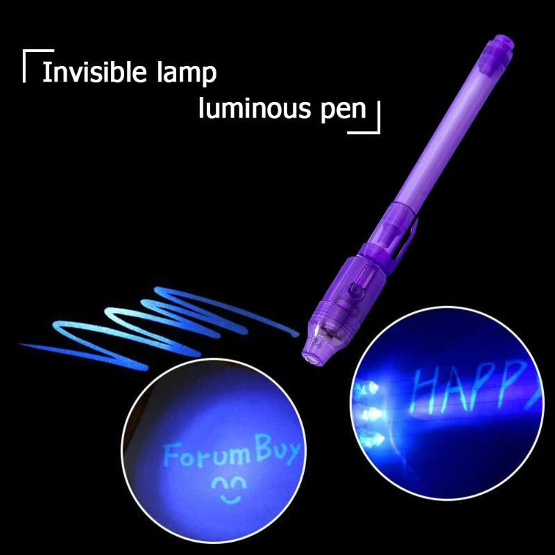Writing Secret With Invisible Ink Pen - 3 Pcs