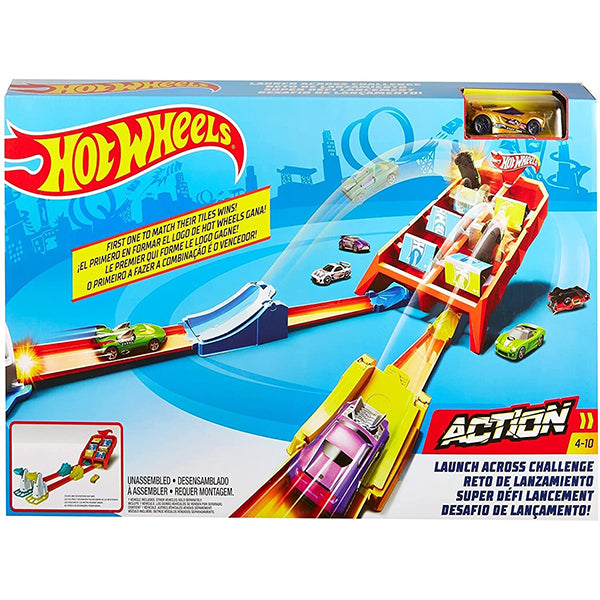 hot wheels action play set for 1 or 2 players