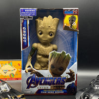Thumbnail for marvel baby groot tree man joints moveable action figure