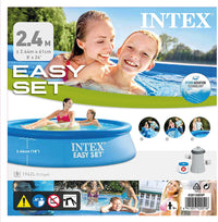 Thumbnail for intex easy set pool with filter pump