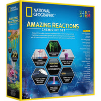 Thumbnail for National Geographic Amazing Reactions Chemistry Set