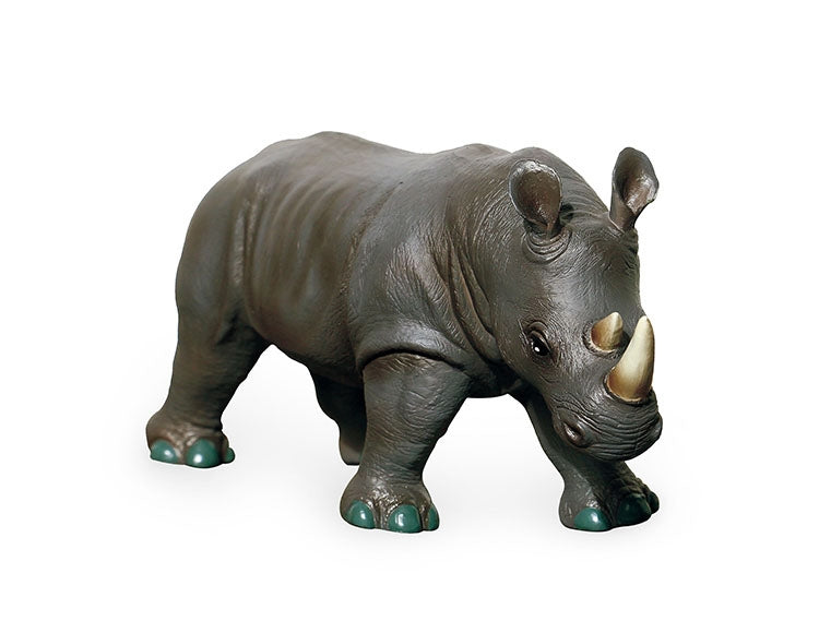 rhinoceros 15 soft stuffed rubber play toy