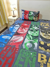 Thumbnail for Justice League Bedsheet For Kids
