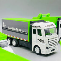 Thumbnail for Diecast 8-in-1 Heavy Duty Sanitation Truck