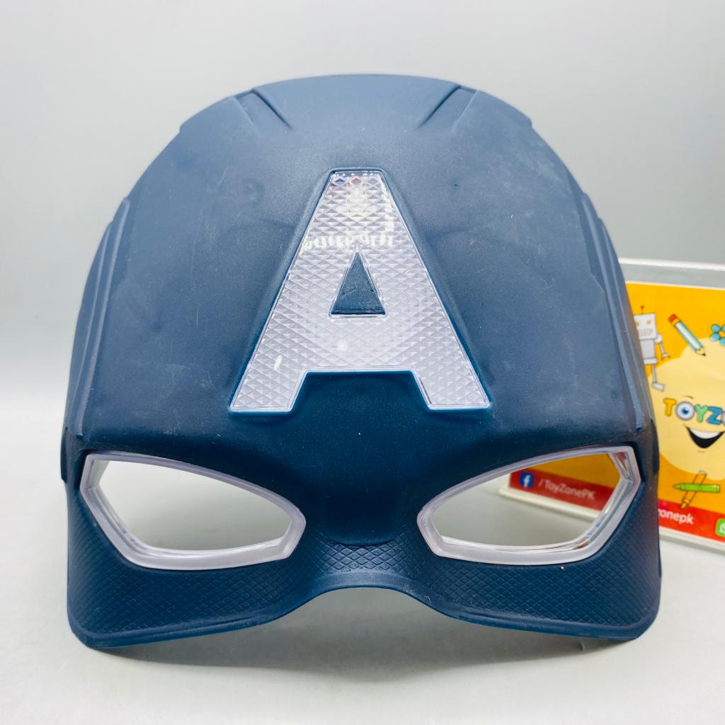 Disk Shooter With Captain America  Figure And Light Mask