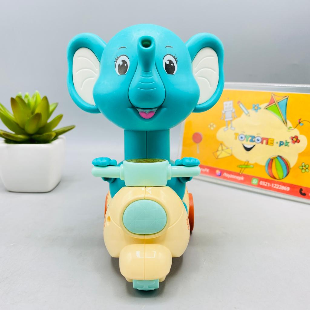 Animal Motorcycle Friction Toy