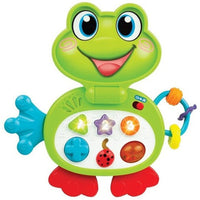 Thumbnail for winfun cute frog laptop toy for kids