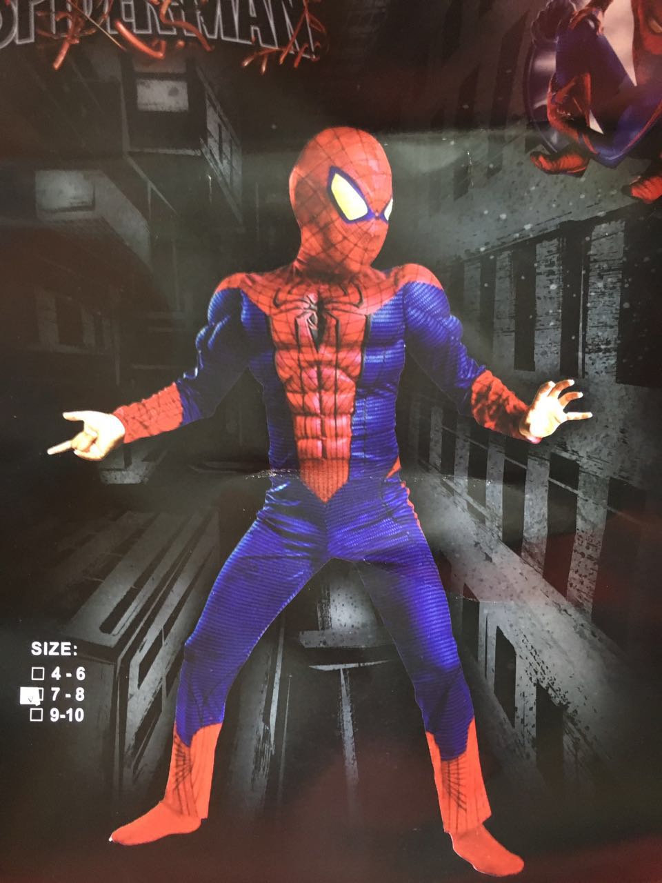 boys deluxe spider man costume
