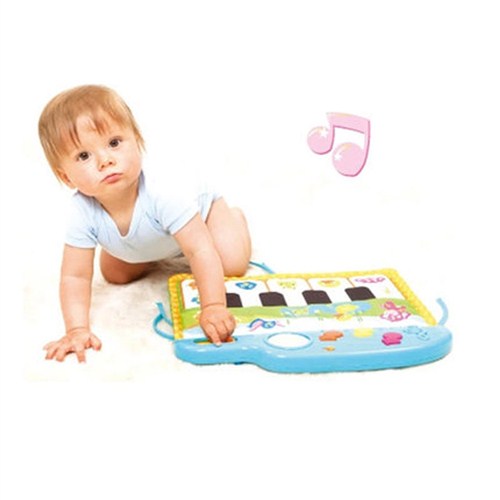 winfun piano cradle for baby musical fabric