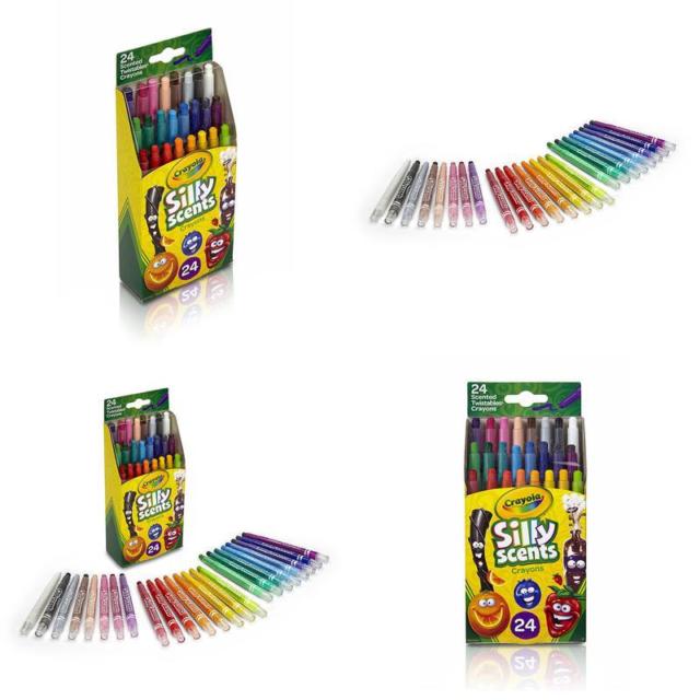 crayola silly scents mini twistables 24 crayons