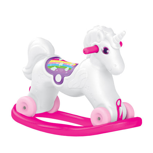 dolu rocker unicorn ride on