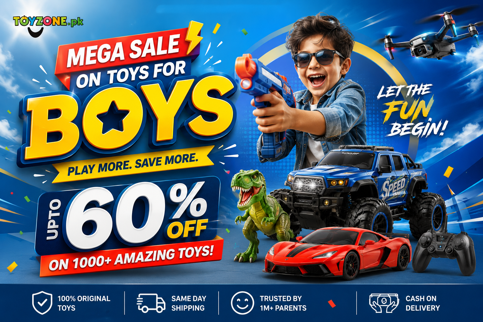 Toys For Boys On Sale