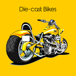Die-cast Bike
