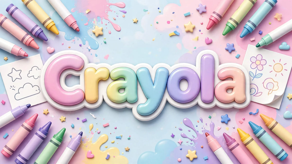 Crayola collection banner