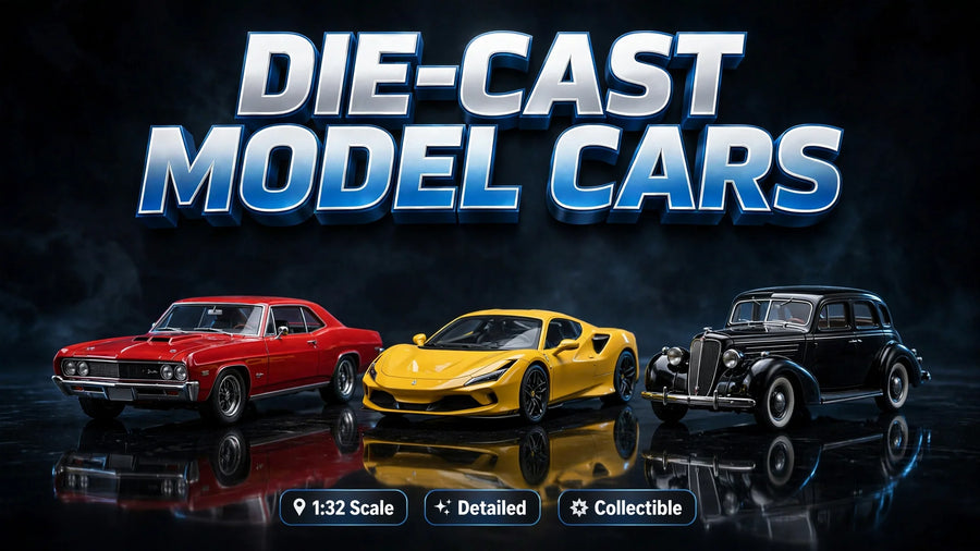 Die-cast Scale Model Cars