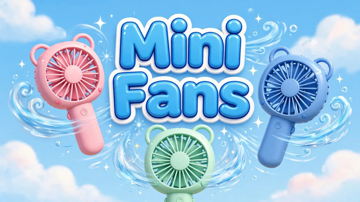 Mini Portable Fans collection banner