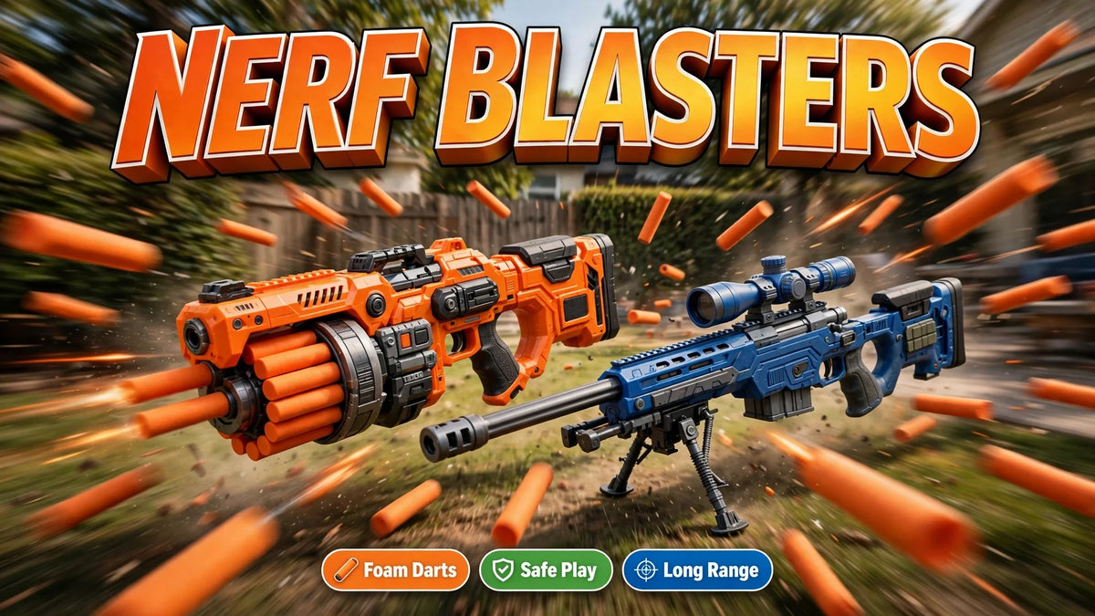 Nerf Blaster Toys collection banner