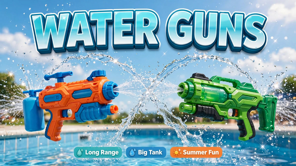 Water Blaster and Soaker Guns collection banner
