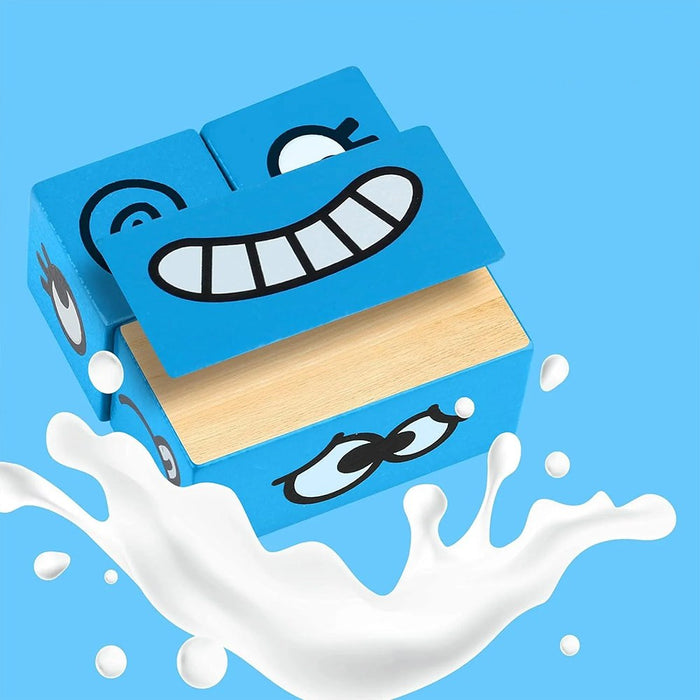 Multiplayer Fun Face Changing Puzzle Game