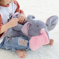 Thumbnail for Adorable Elephant Peek-a-boo Plush