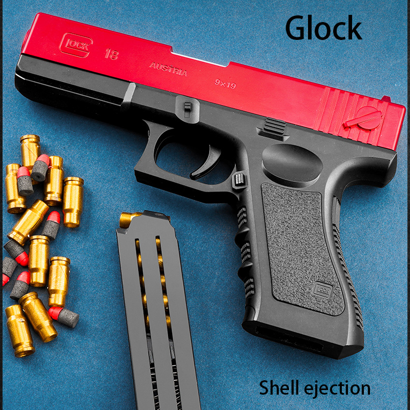 Glock Bullet Shell Buy Shell Ejection Soft Bullet Pistol Online In Pakistan – ToyZone.Pk
