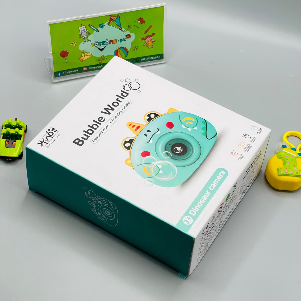 Dinosaur Shaped Bubble Camera