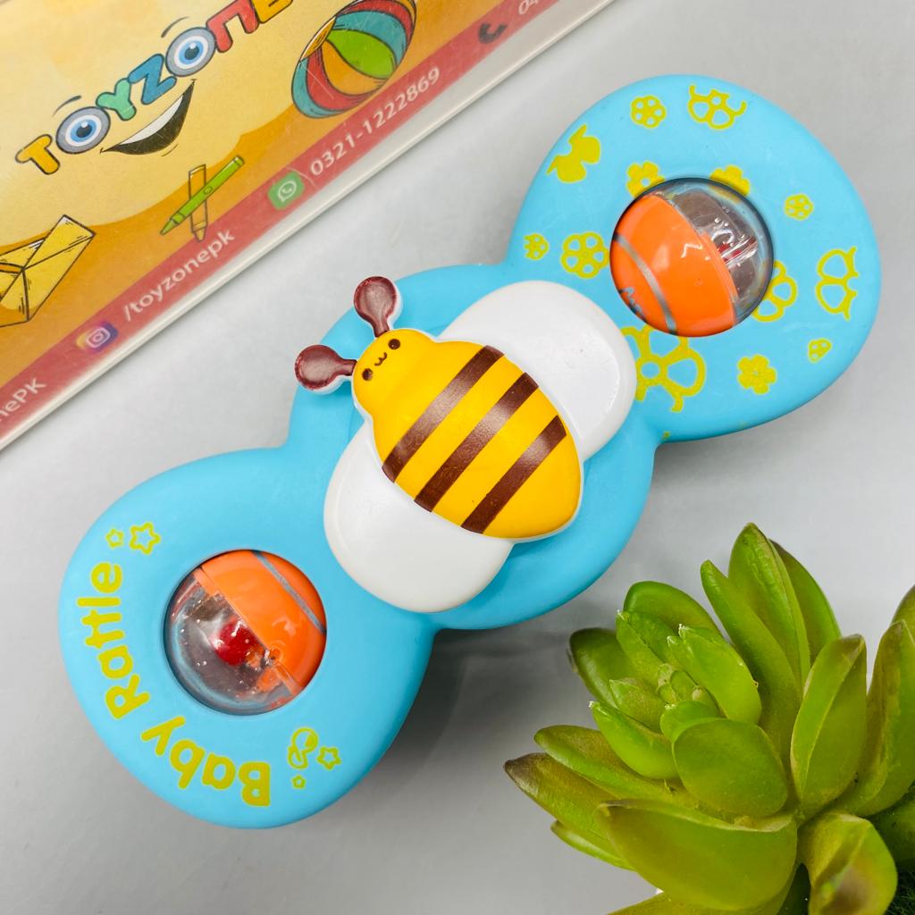 New Born Baby Rattle Spinners - 3 Pcs