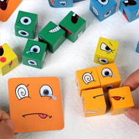 Thumbnail for Multiplayer Fun Face Changing Magic Cube Puzzle Game
