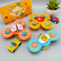 Thumbnail for New Born Baby Rattle Spinners - 3 Pcs