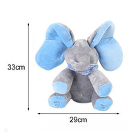 Thumbnail for Adorable Elephant Peek-a-boo Plush