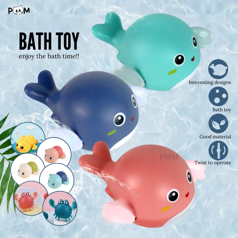Cute Dolphin Baby Bath Toy