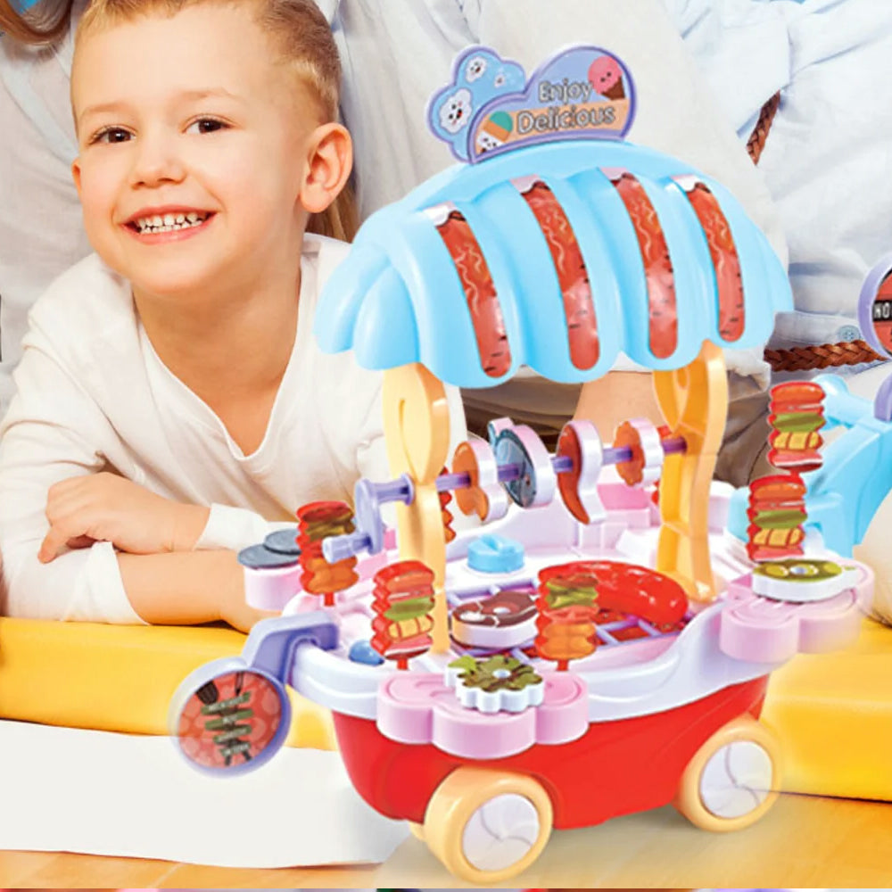 Bar B Q Grill Cart