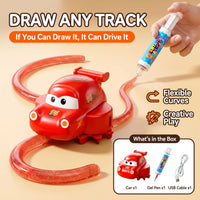 Thumbnail for Magic Slime Track Car DIY Track Making Toy