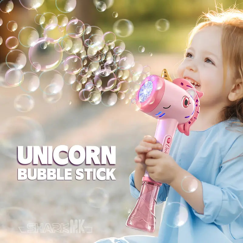 Automatic Unicorn Bubble Wand