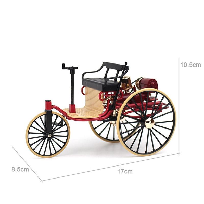 1:12 Scale Retro Alloy Tricycle