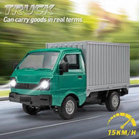 Remote Control Freight Pickup Truck with Container Light And Smoke