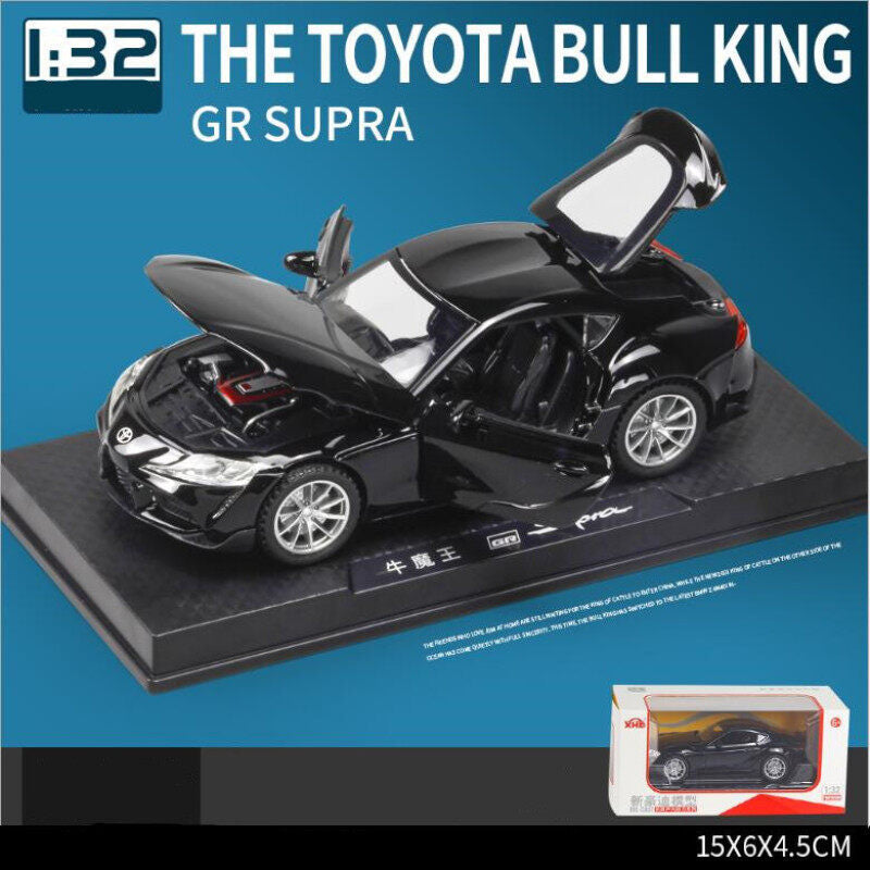 1:32 Toyota Supra Die-Cast Vehicles Alloy Model Car