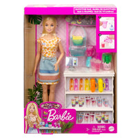 Thumbnail for Barbie Smoothie Bar Doll Playset with Accessories