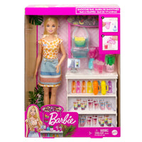 Barbie Smoothie Bar Doll Playset with Accessories